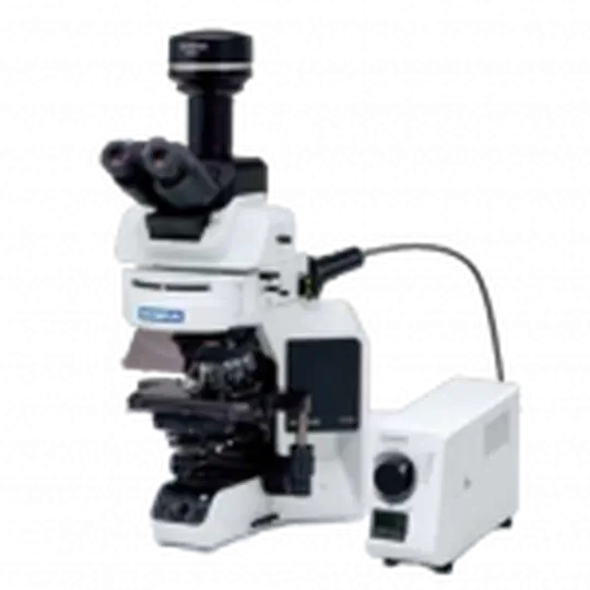 Mikroskop metalograficzny BX53 rozbudowany o lampę rtęciową U-HGLGPS 130 W